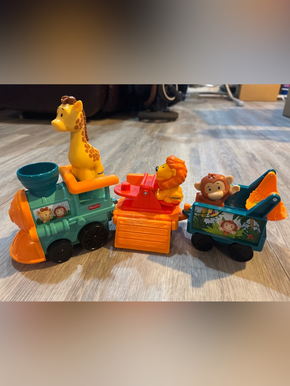 Fisher-Price little people zoo train